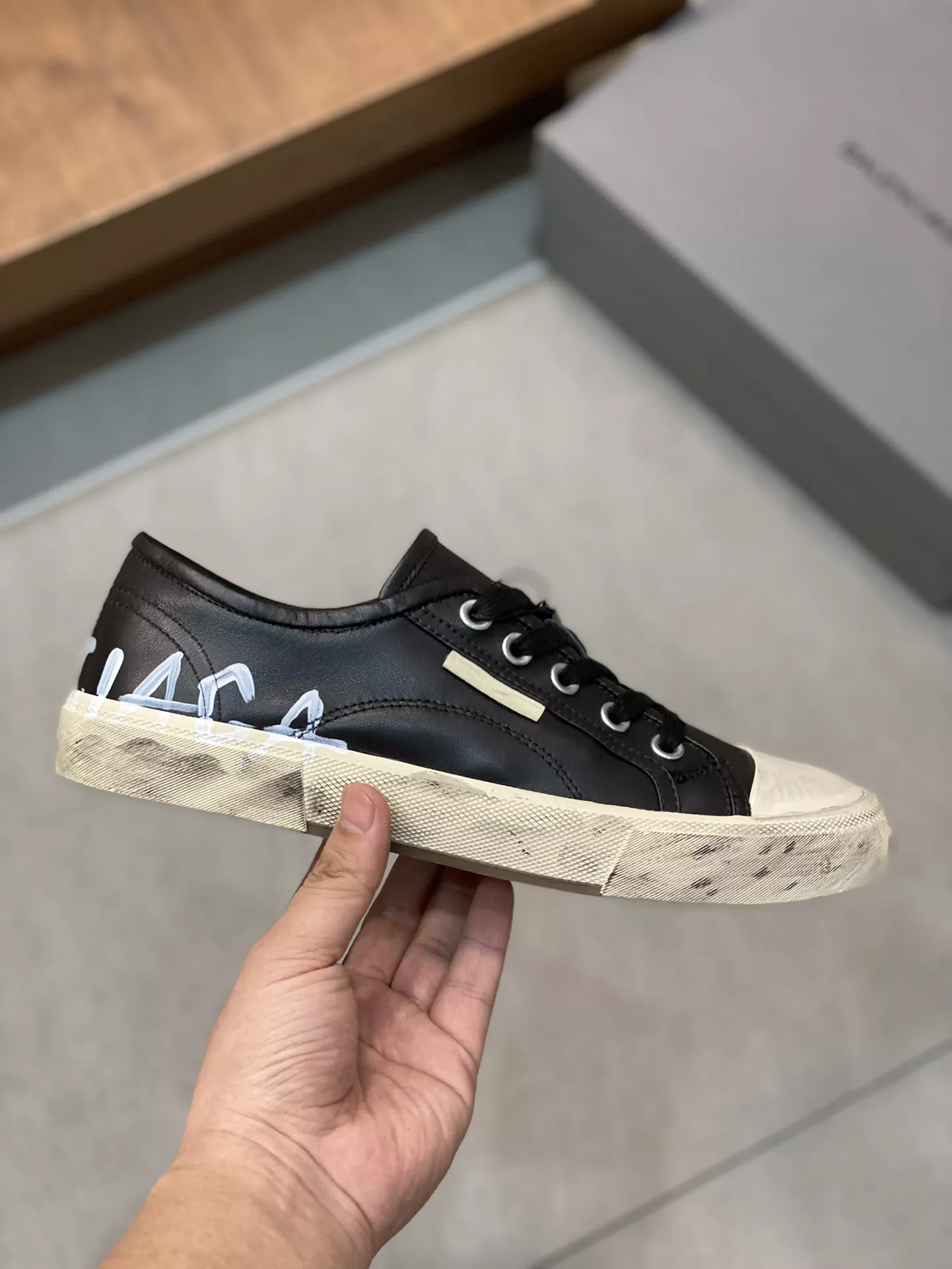 Soft 1460 Balenciaga Casual Shoes For Men