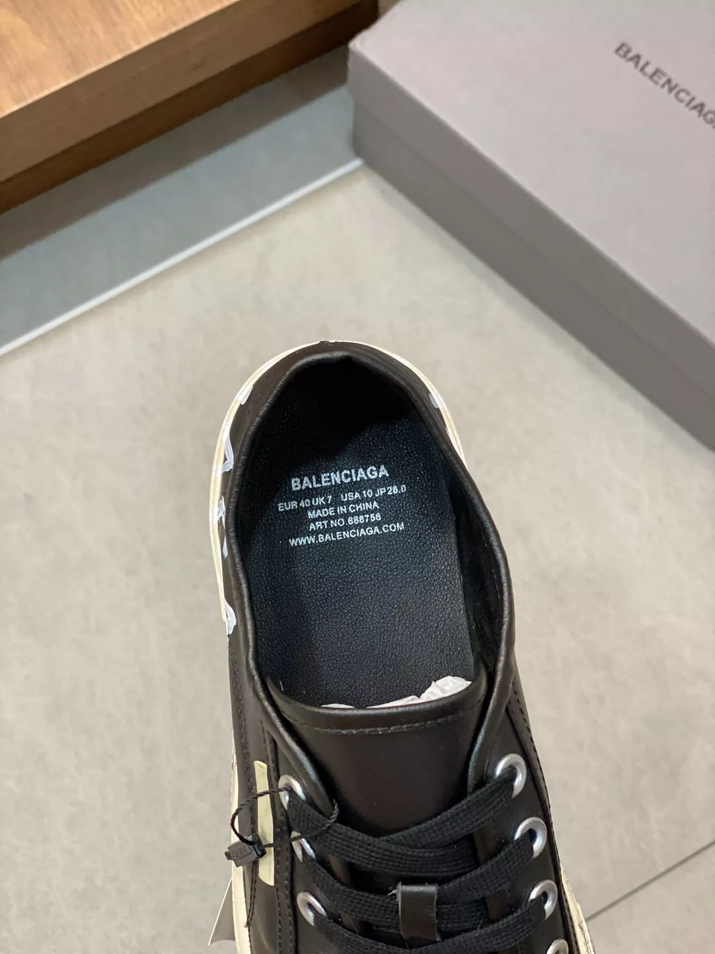 Soft 1460 Balenciaga Casual Shoes For Men