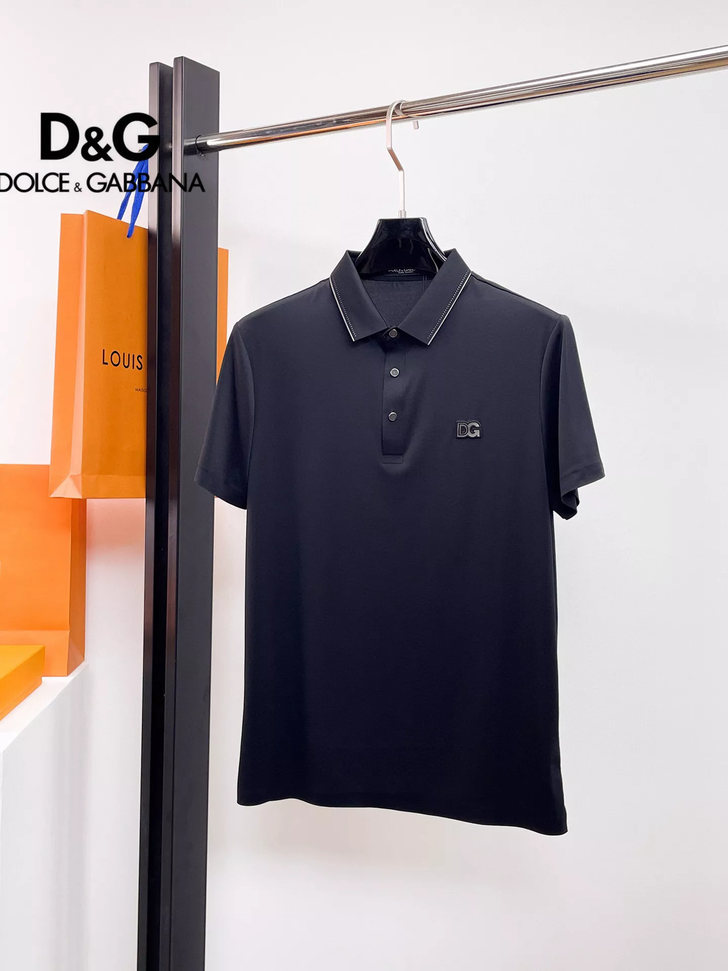 Soft 1511 Dolce & Gabbana D&G T-Shirts Short Sleeved For Men