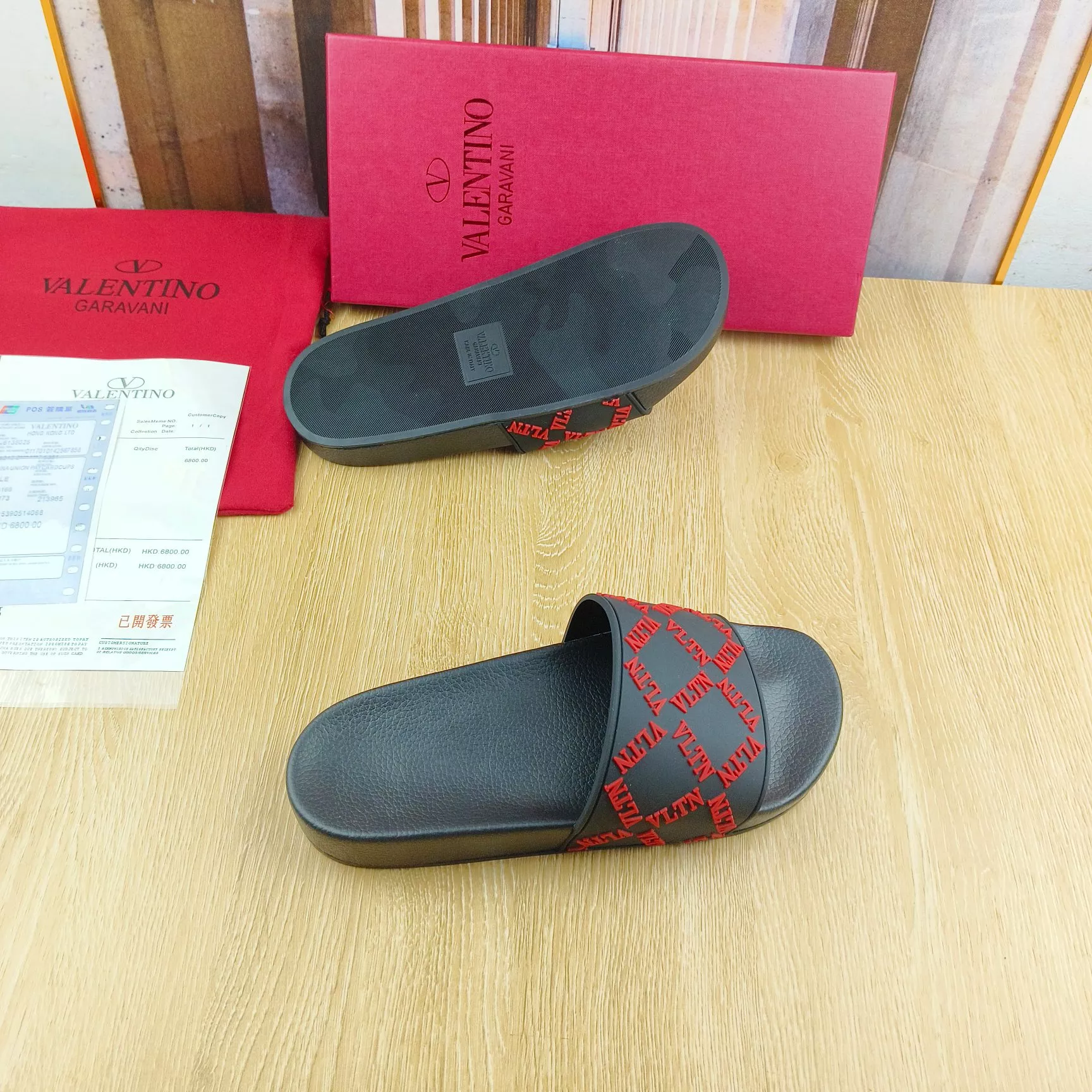 Soft 1605 Valentino Slippers For Men