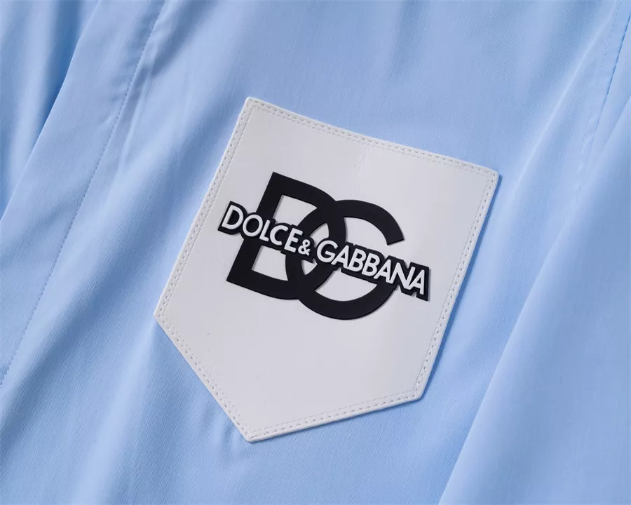 Soft 1667 Dolce & Gabbana D&G Shirts Long Sleeved For Men