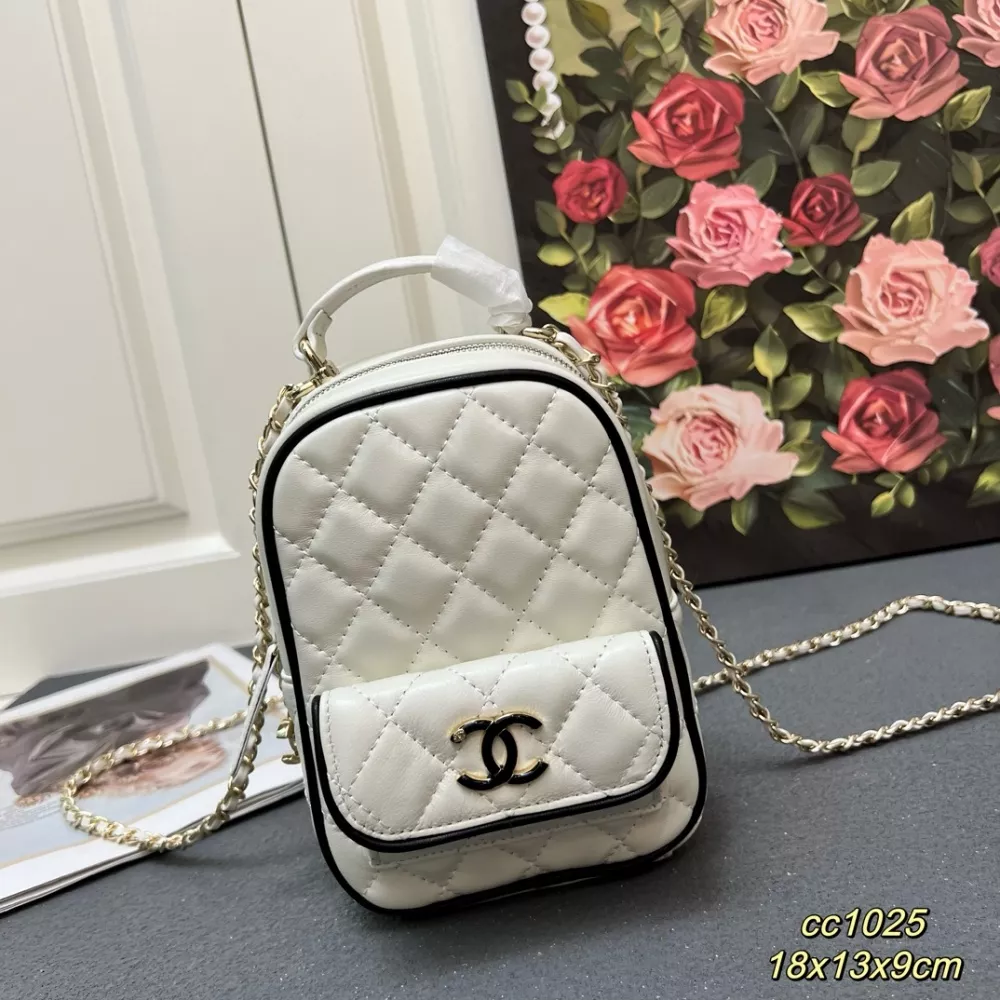Soft 1955 Chanel AAA Quality Backpacks For Women