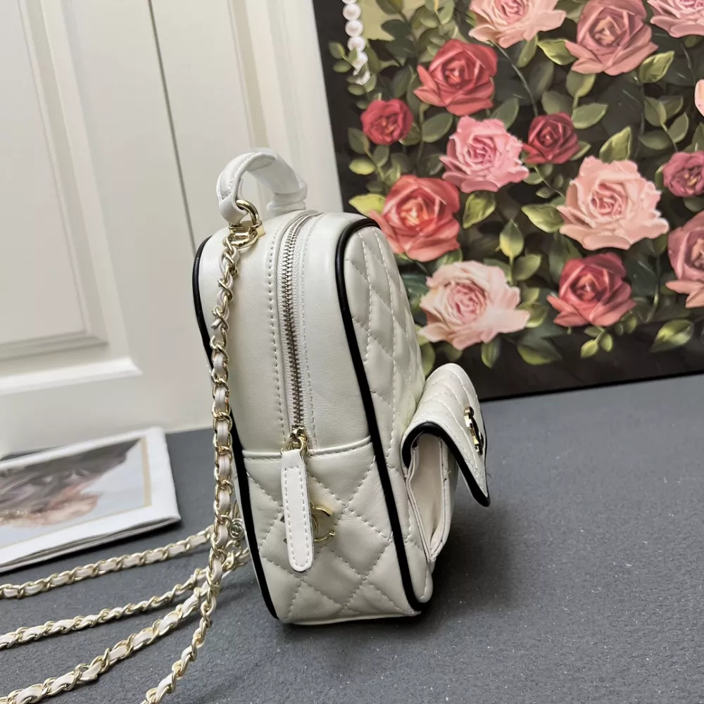 Soft 1955 Chanel AAA Quality Backpacks For Women
