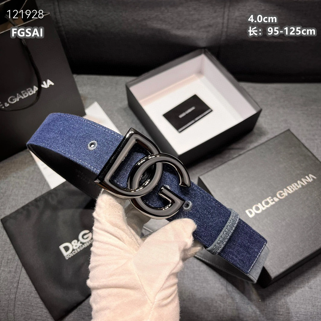 Soft 2031 Dolce & Gabbana D&G AAA Quality Belts For Unisex