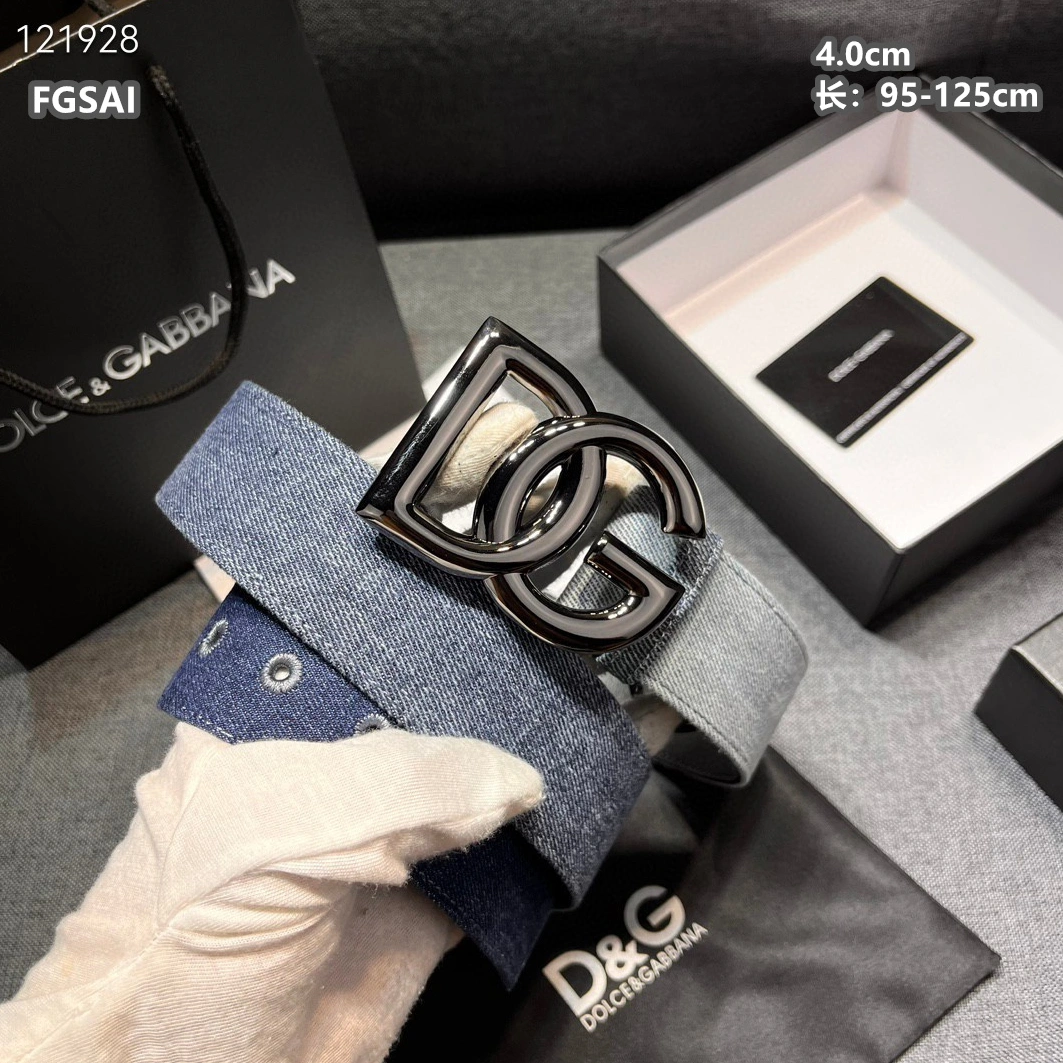 Soft 2031 Dolce & Gabbana D&G AAA Quality Belts For Unisex