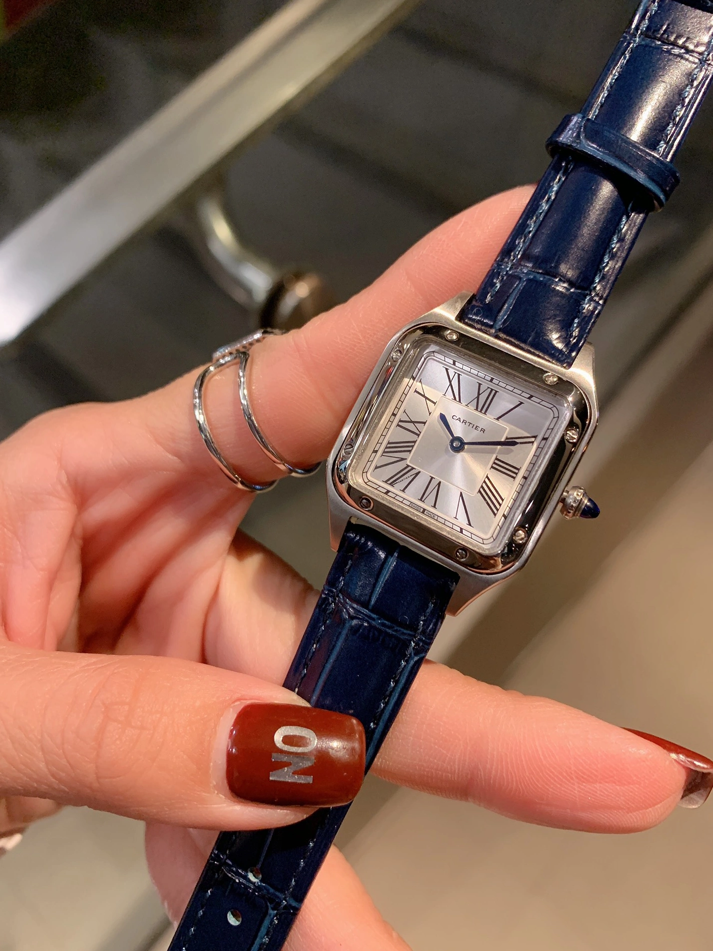 Soft 2166 Cartier AAA Quality Watches In Silver For Women