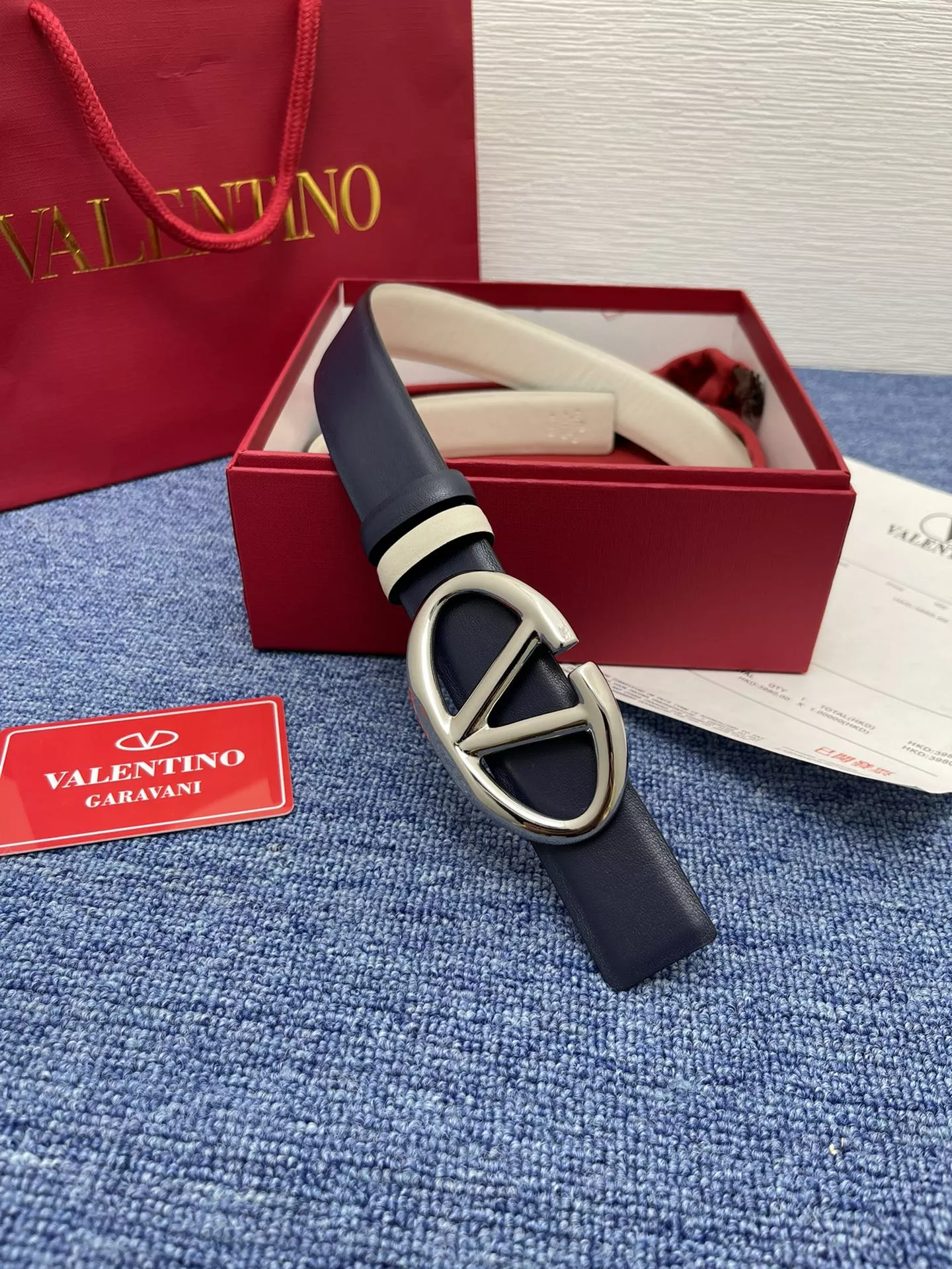 Soft 2417 Valentino AAA Quality Belts In 3.0cm For Women
