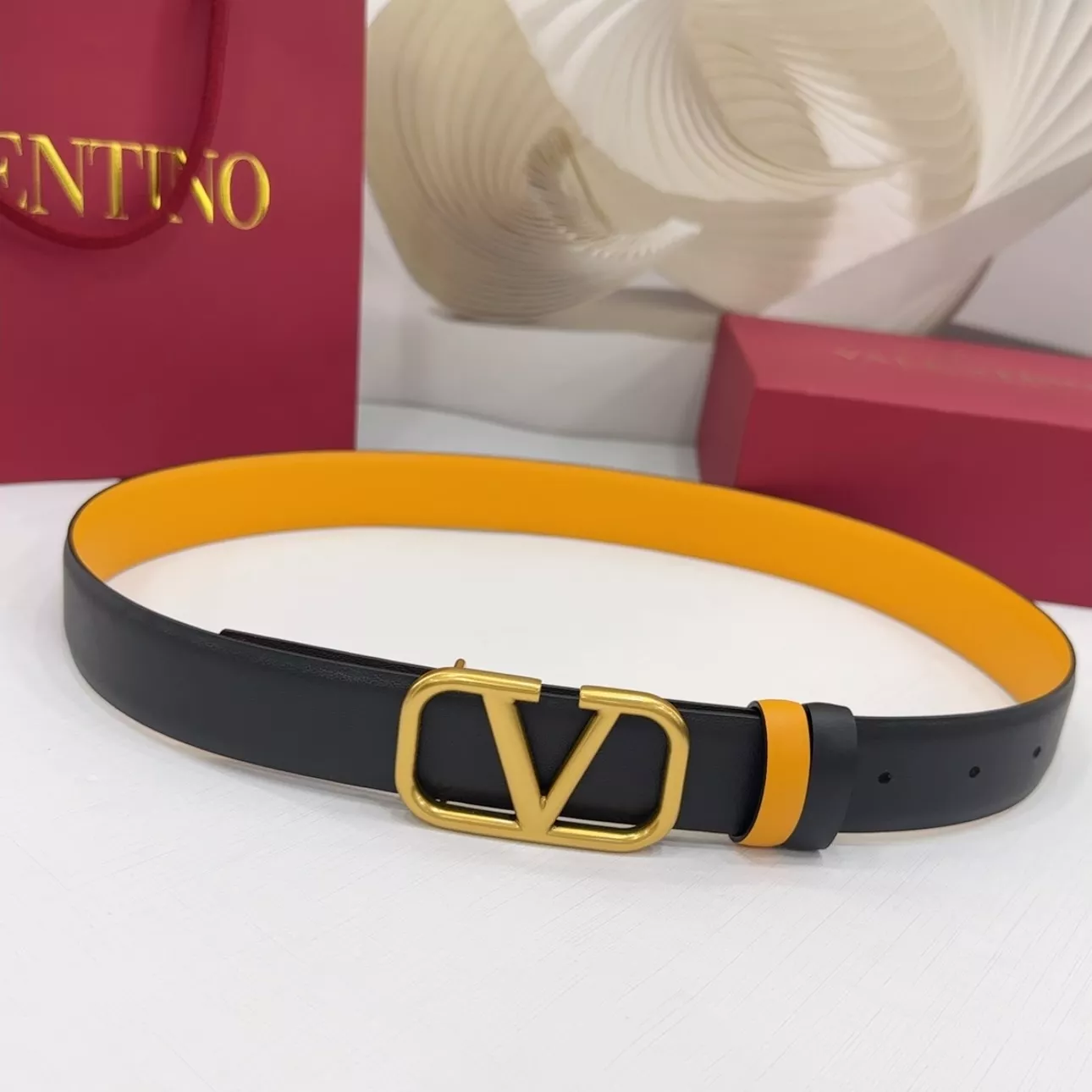 Soft 2438 Valentino AAA Quality Belts In 3.0cm For Women