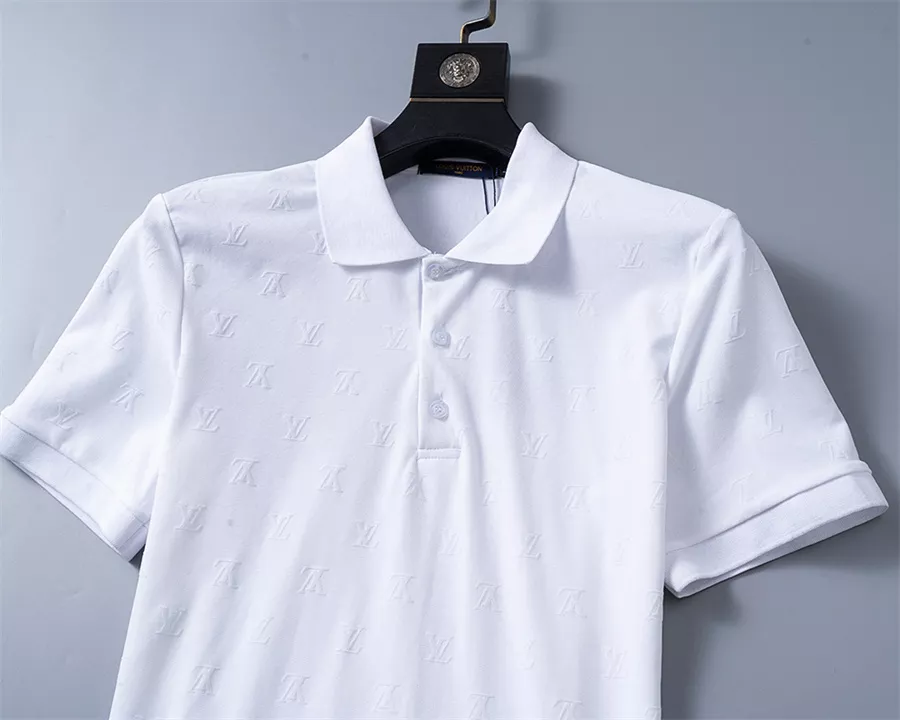 Soft 2594 Louis Vuitton LV Tracksuits Short Sleeved For Men