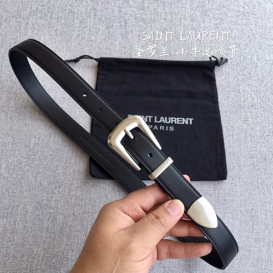 Soft 2600 Yves Saint Laurent AAA Quality Belts In 3.0cm For Women