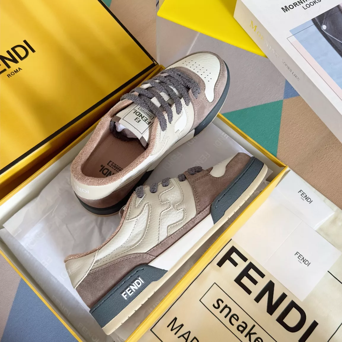 Soft 2618 Fendi Casual Shoes For Men