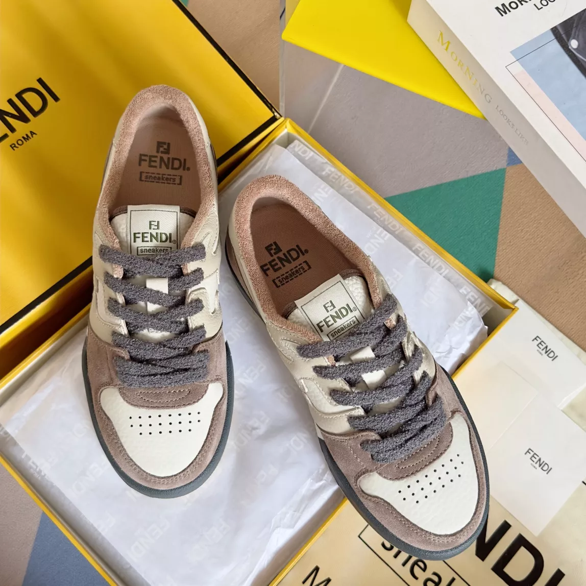 Soft 2618 Fendi Casual Shoes For Men