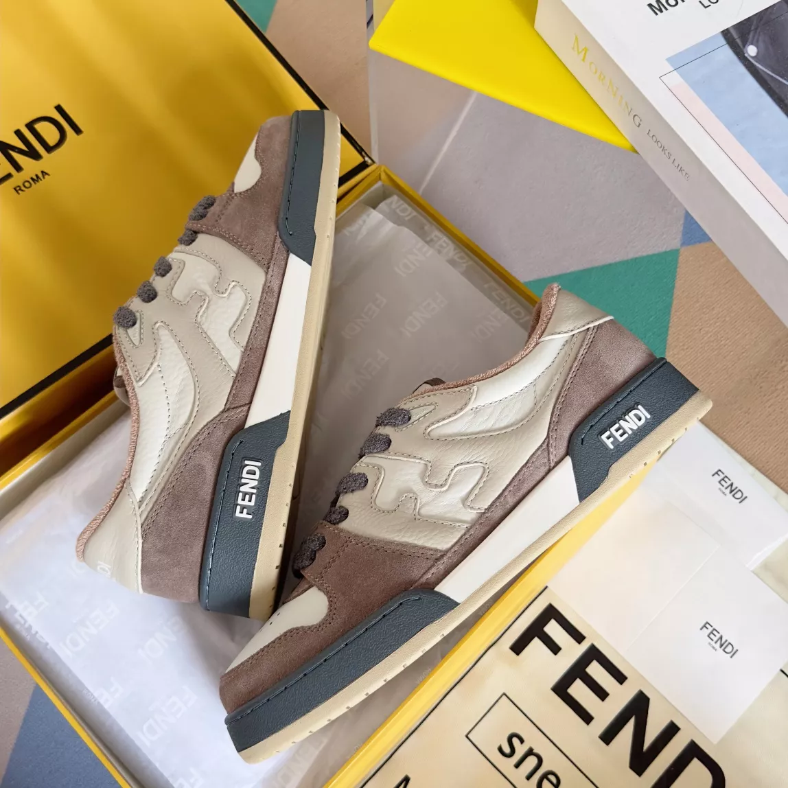 Soft 2618 Fendi Casual Shoes For Men