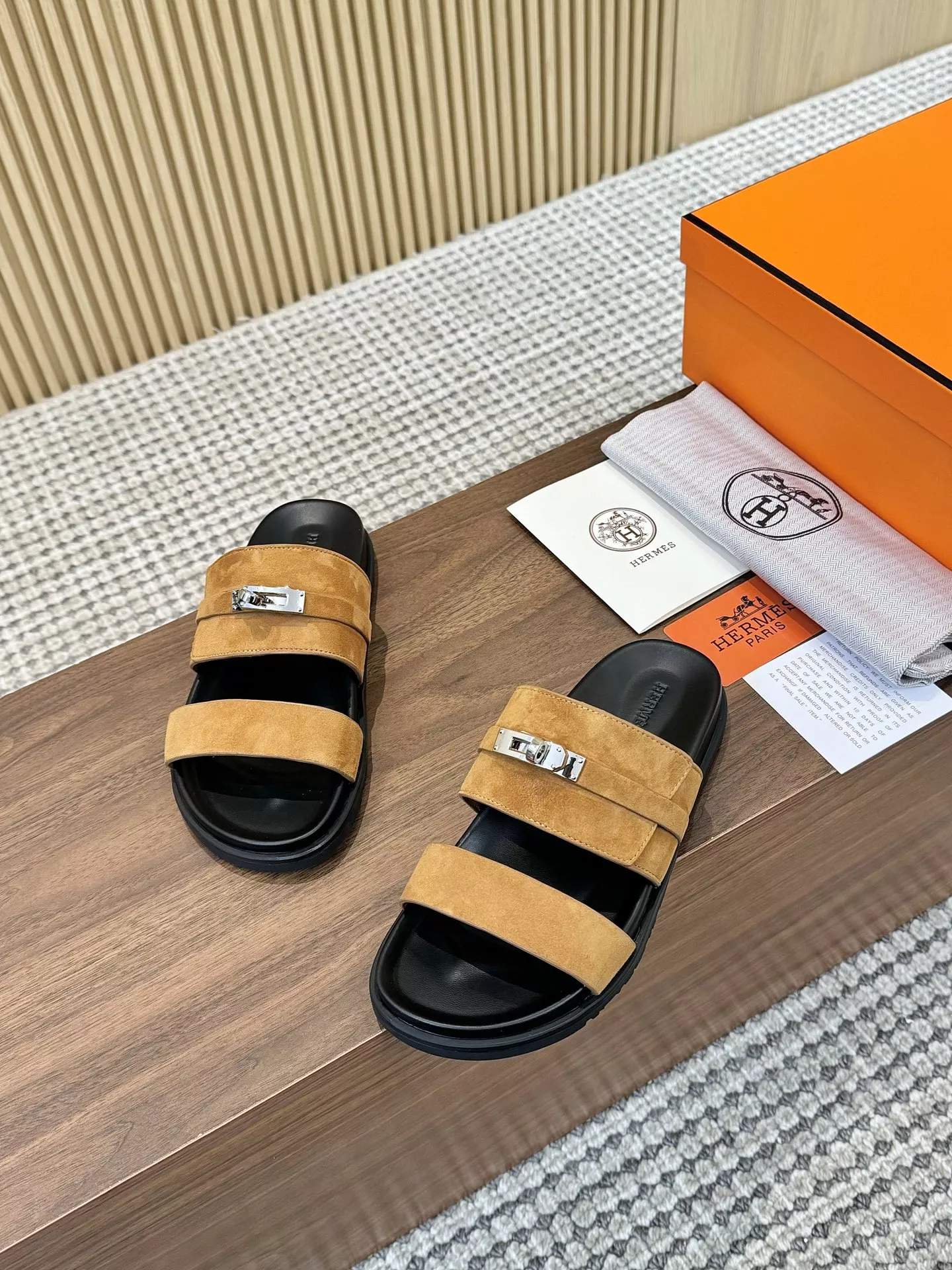 Soft 2840 Hermes Slippers For Men