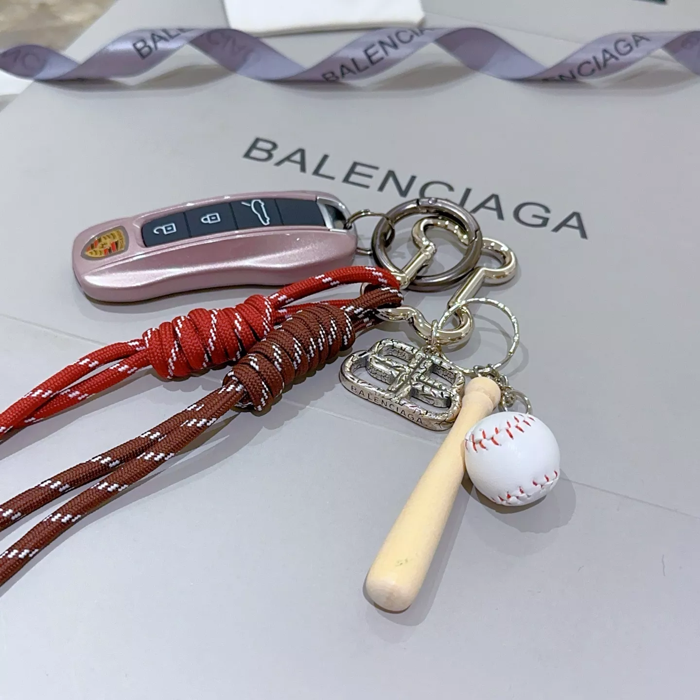 Soft 3066 Balenciaga Key Holder And Bag Buckle