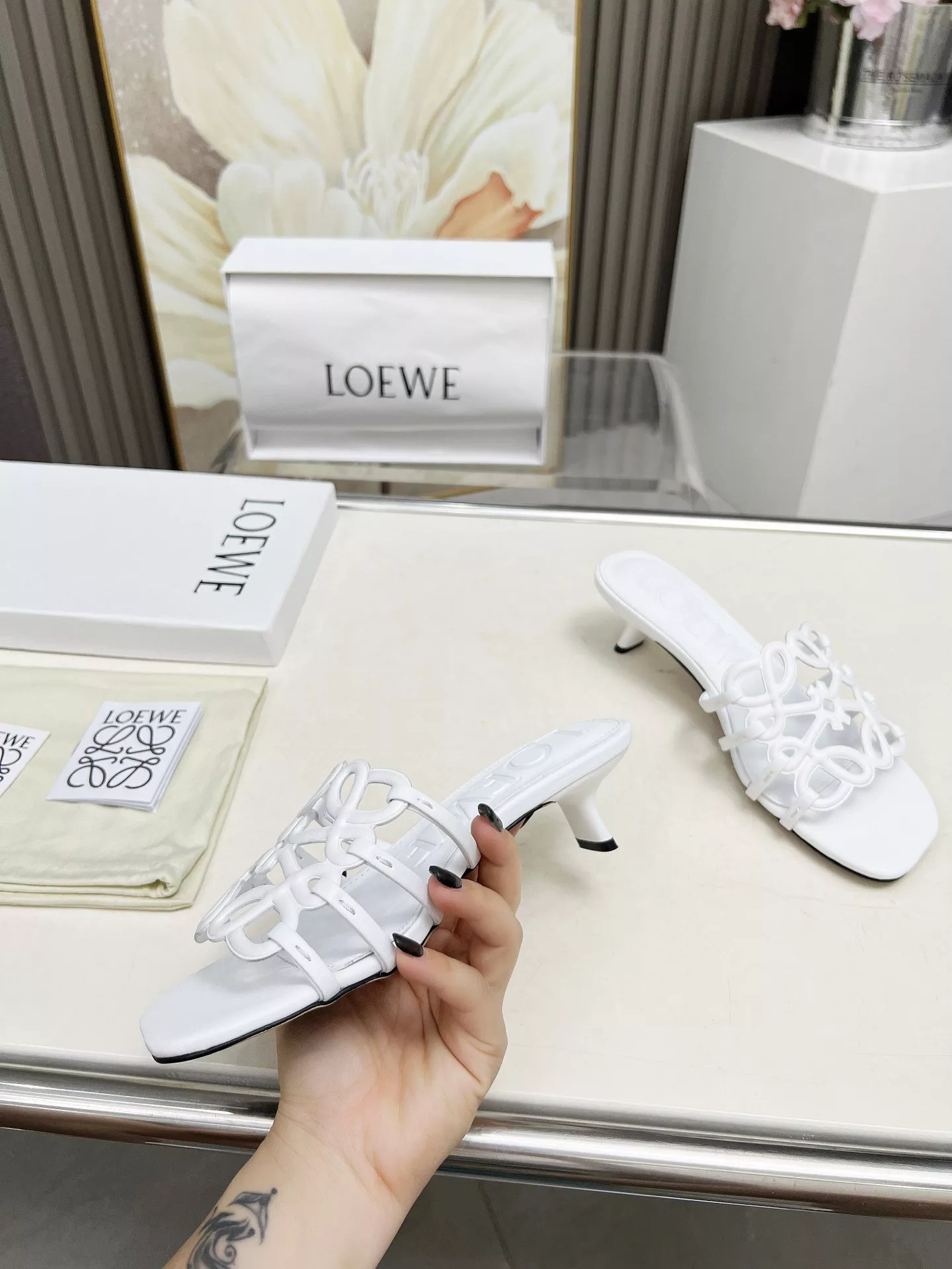 Soft 3349 LOEWE Slippers For Women