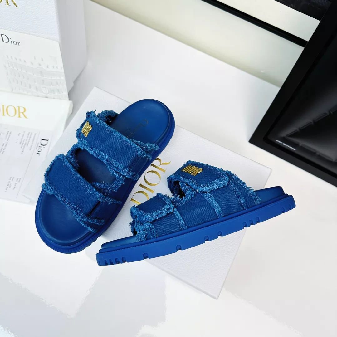 Soft 342 Christian Dior Slippers For Women