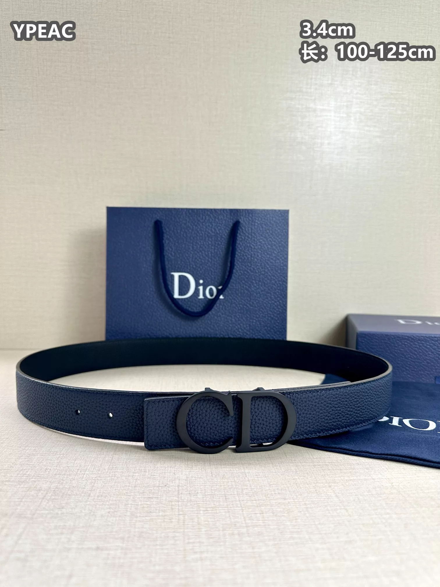 Soft 3755 Christian Dior AAA Quality Belts For Men