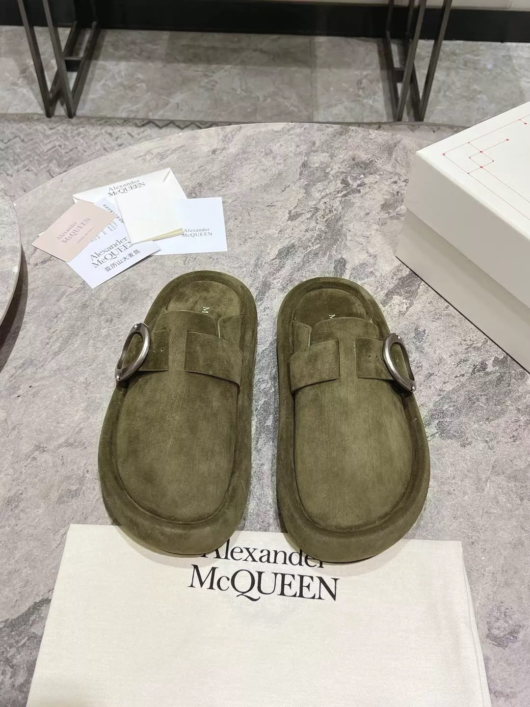 Soft 3772 Alexander McQueen Slippers For Women