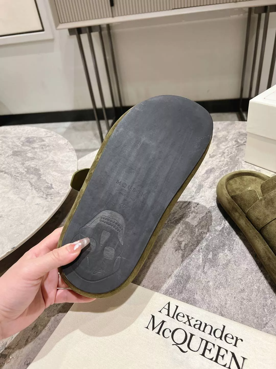 Soft 3772 Alexander McQueen Slippers For Women