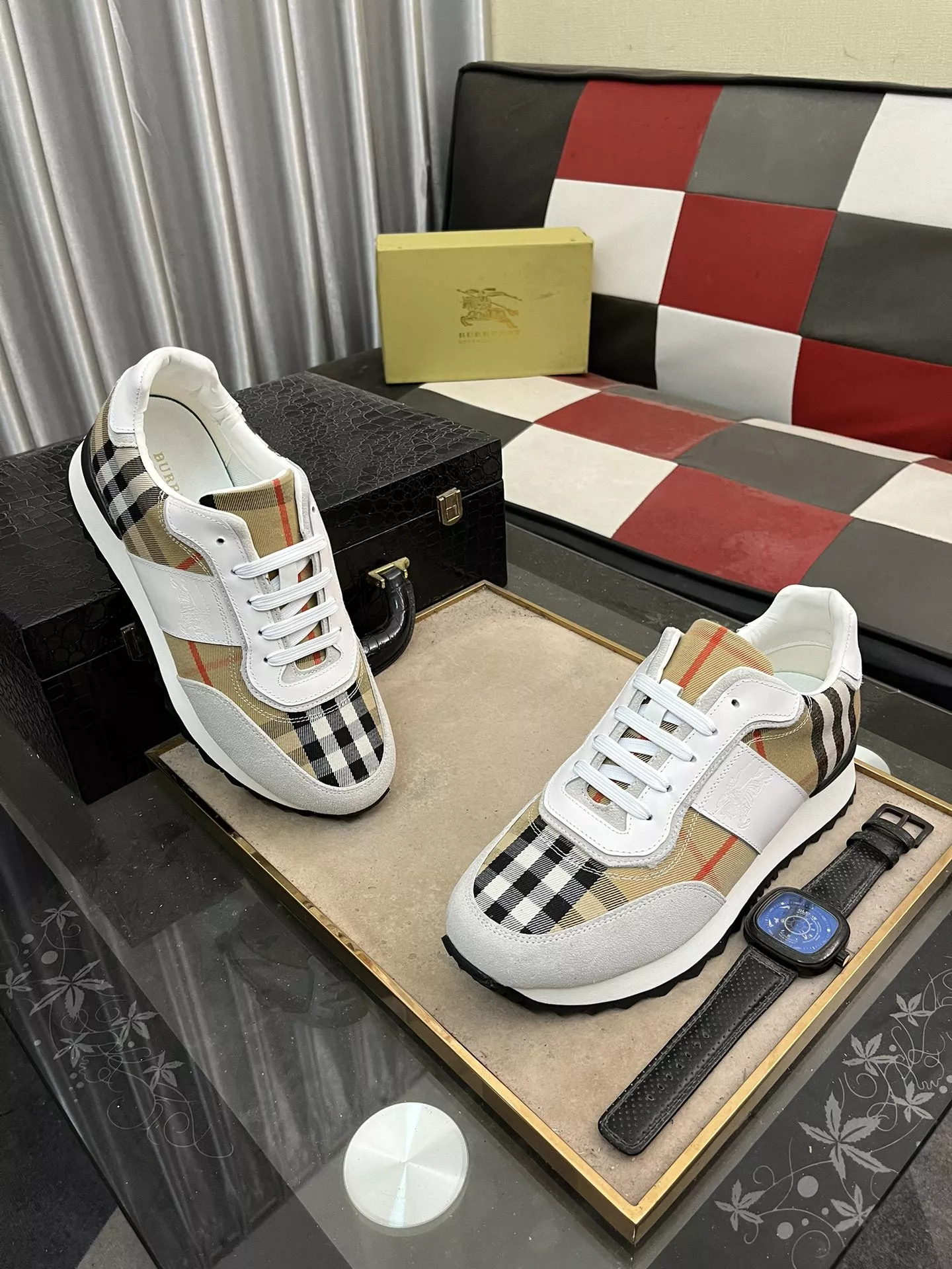 Soft 3795 Burberry Casual Shoes For Men