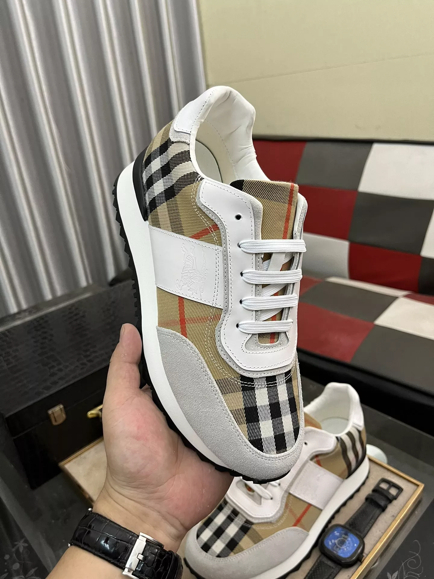 Soft 3795 Burberry Casual Shoes For Men
