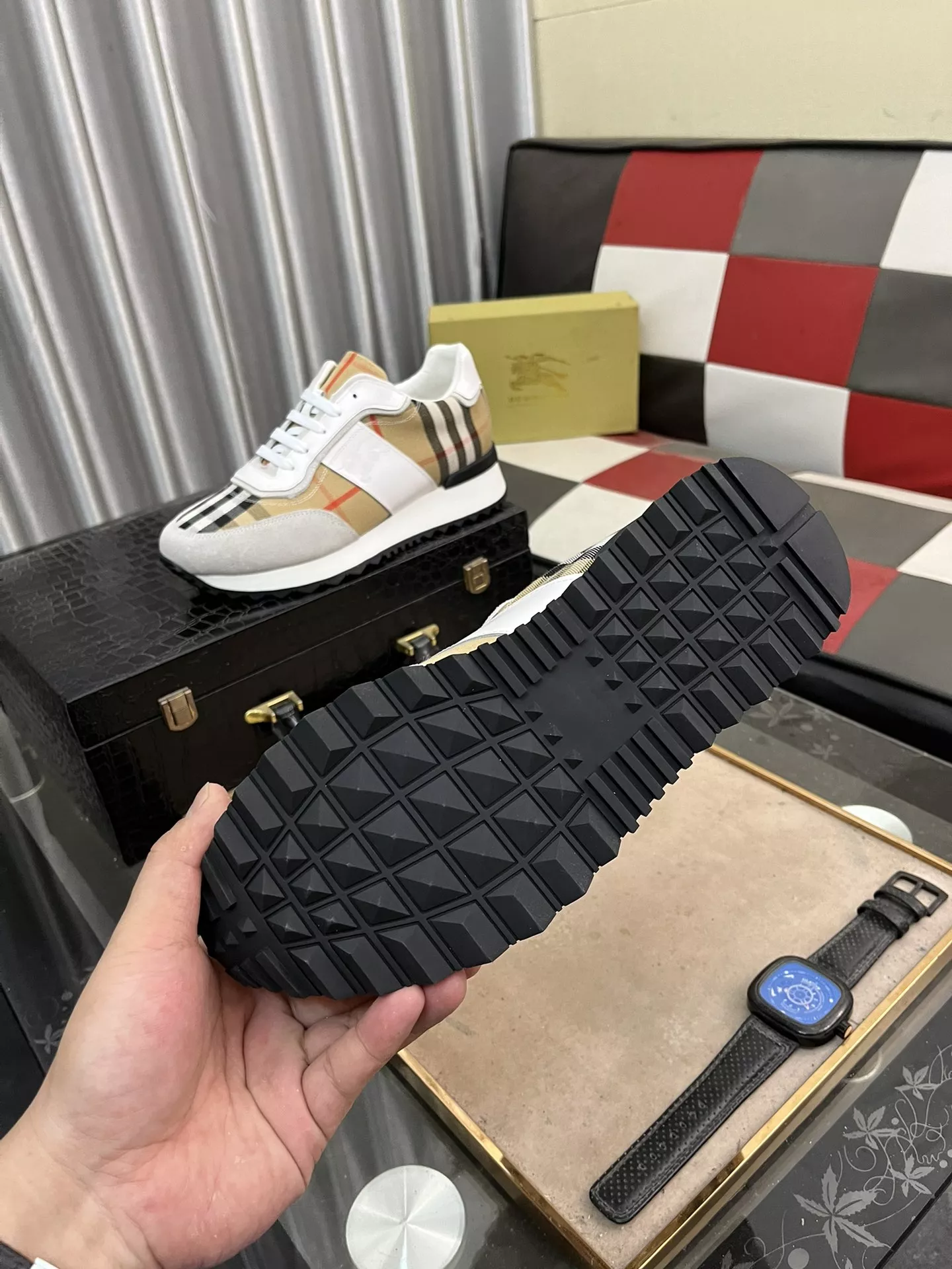 Soft 3795 Burberry Casual Shoes For Men