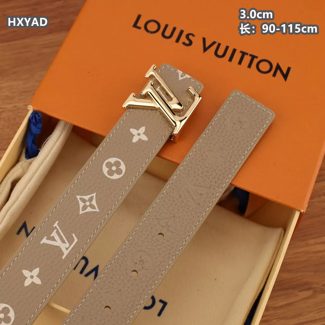 Soft 389 Louis Vuitton AAA Quality Belts For Women
