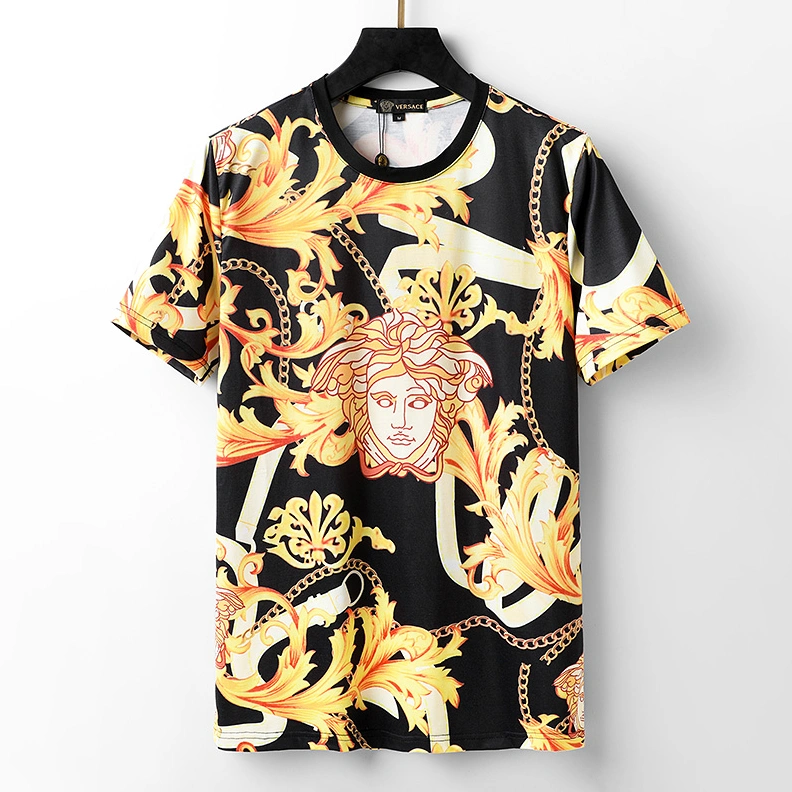 Soft 4023 Versace T-Shirts Short Sleeved For Men