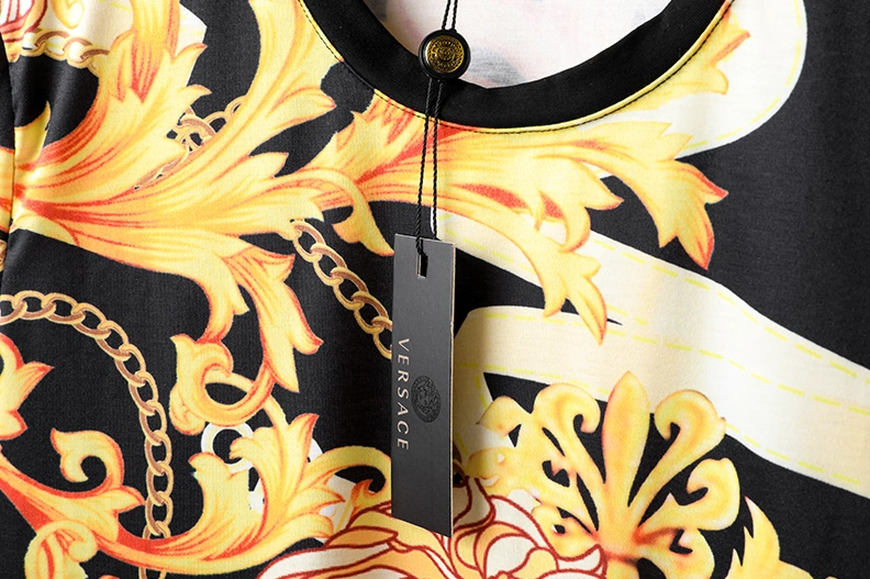 Soft 4023 Versace T-Shirts Short Sleeved For Men