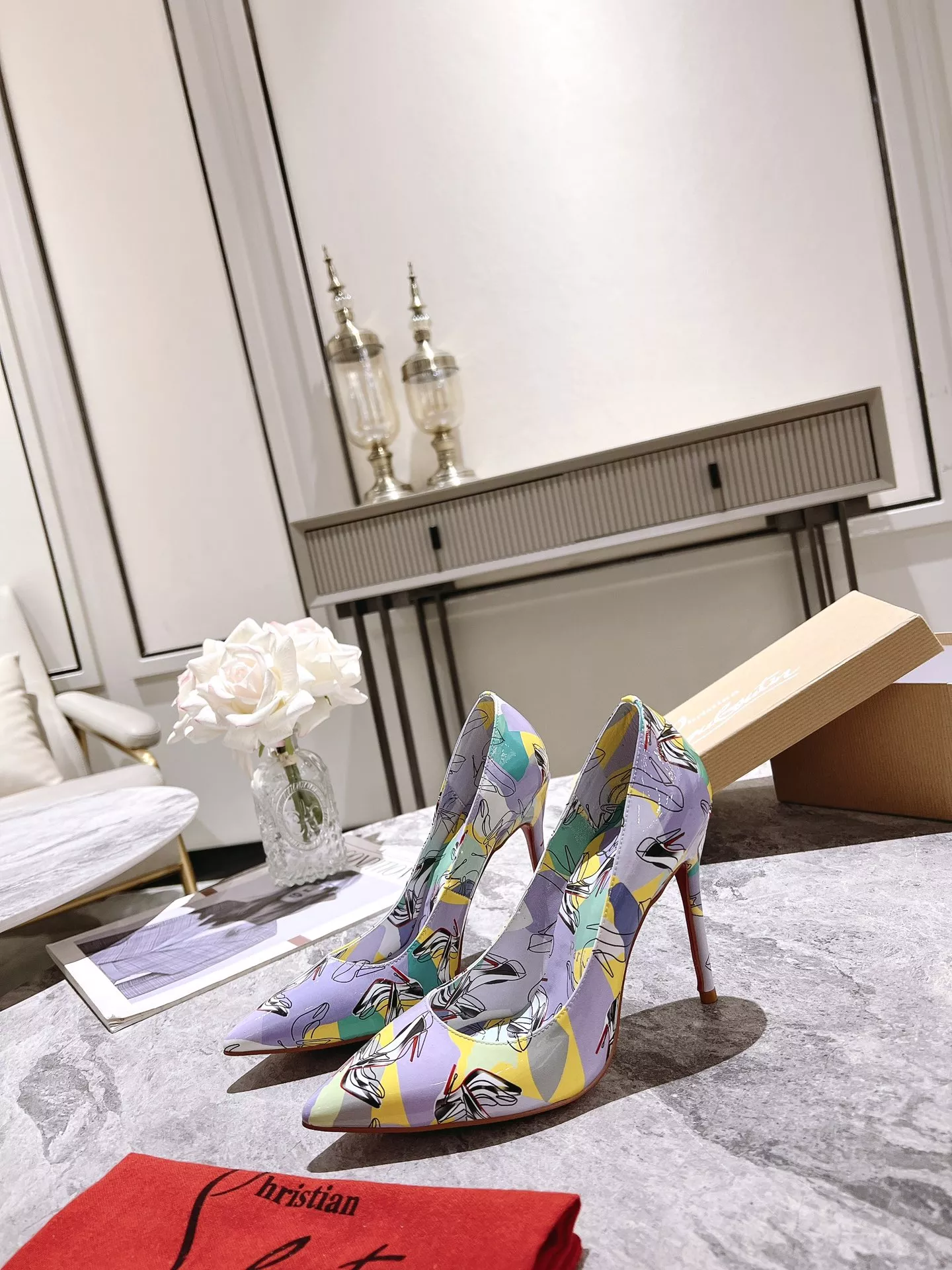 Soft 4092 Christian Louboutin High-heeled shoes For Women