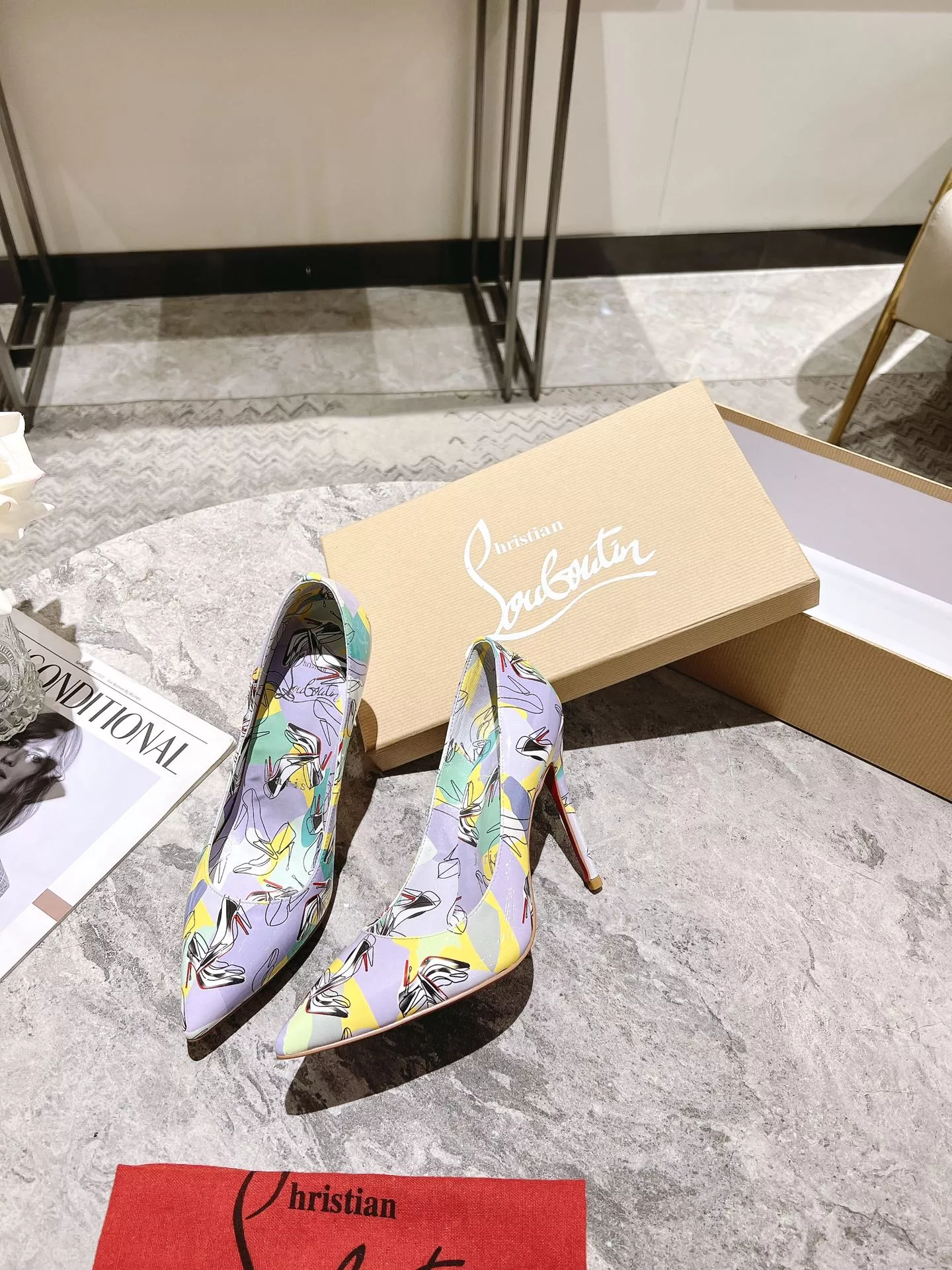 Soft 4092 Christian Louboutin High-heeled shoes For Women