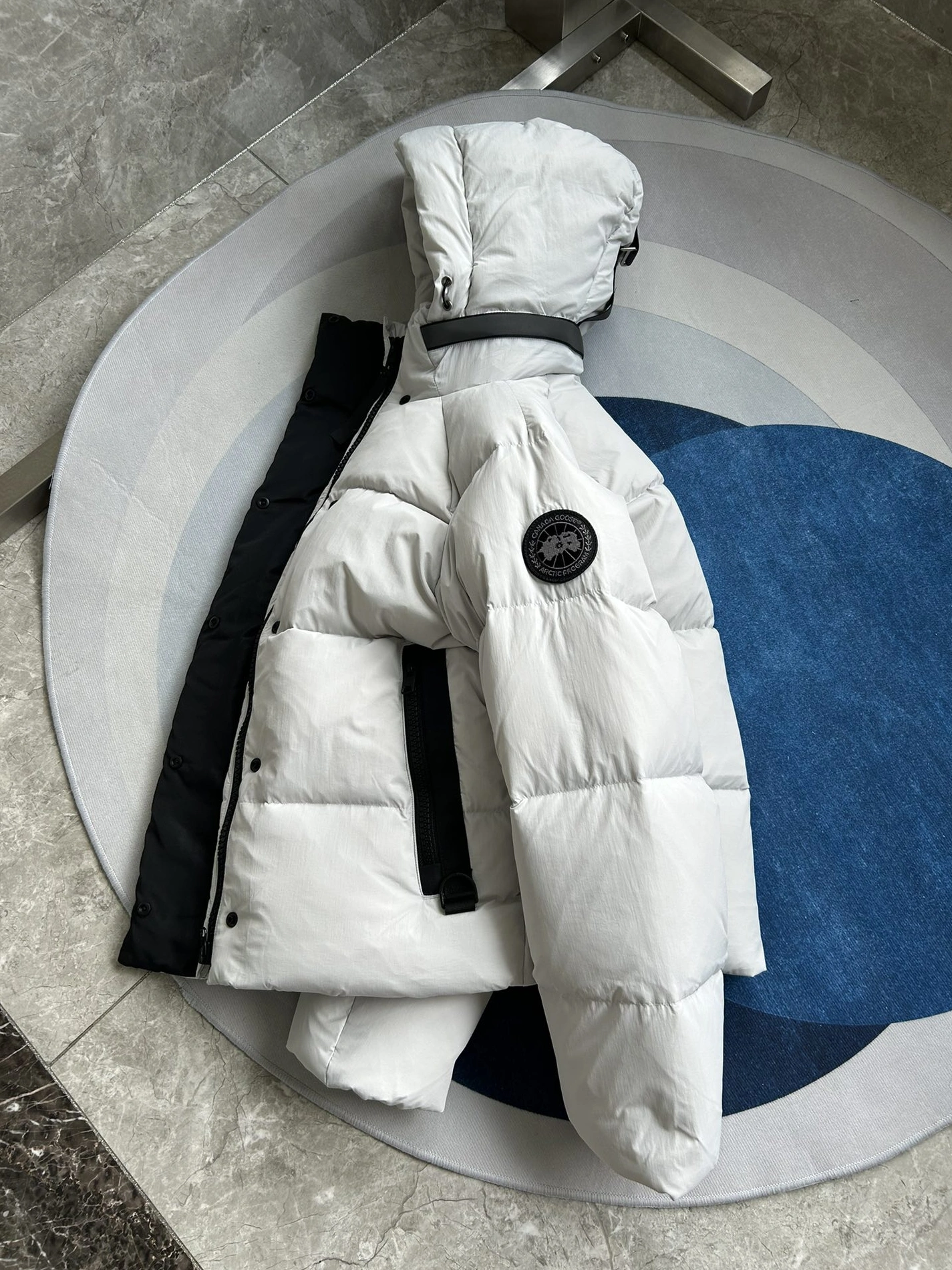 Soft 422 Canada Goose Down Feather Coat Long Sleeved For Women