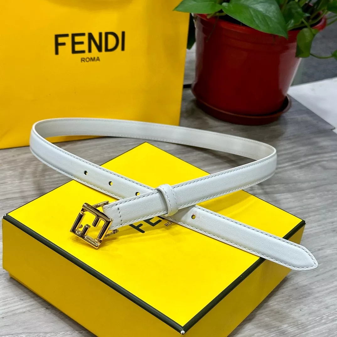 Soft 4319 Fendi AAA Quality Belts In 2.0cm For Women