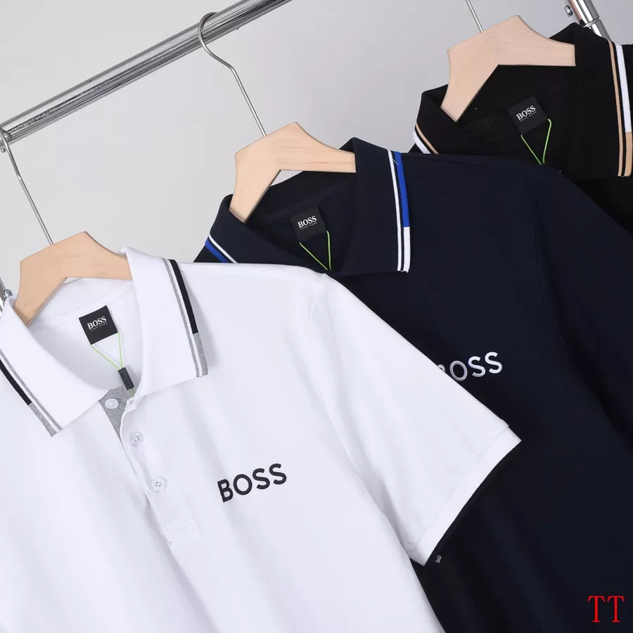 Soft 4424 Boss T-Shirts Short Sleeved For Men