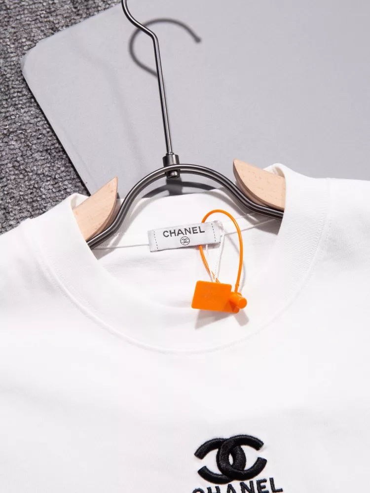 Soft 4568 Chanel T-Shirts Short Sleeved For Unisex