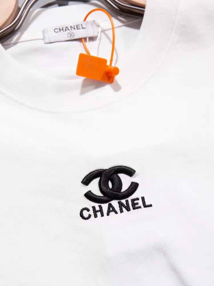 Soft 4568 Chanel T-Shirts Short Sleeved For Unisex
