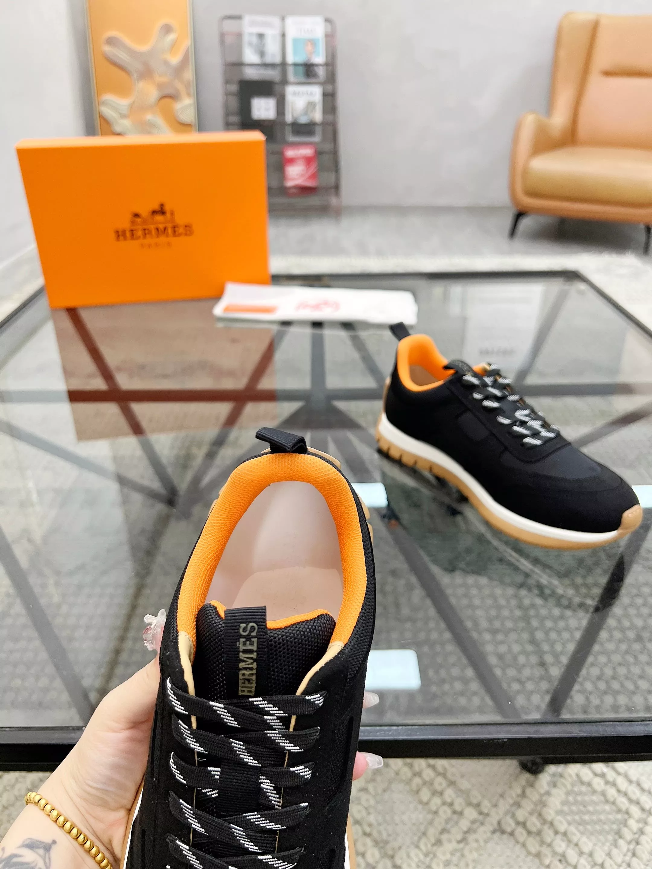 Soft 4570 Hermes Casual Shoes For Men