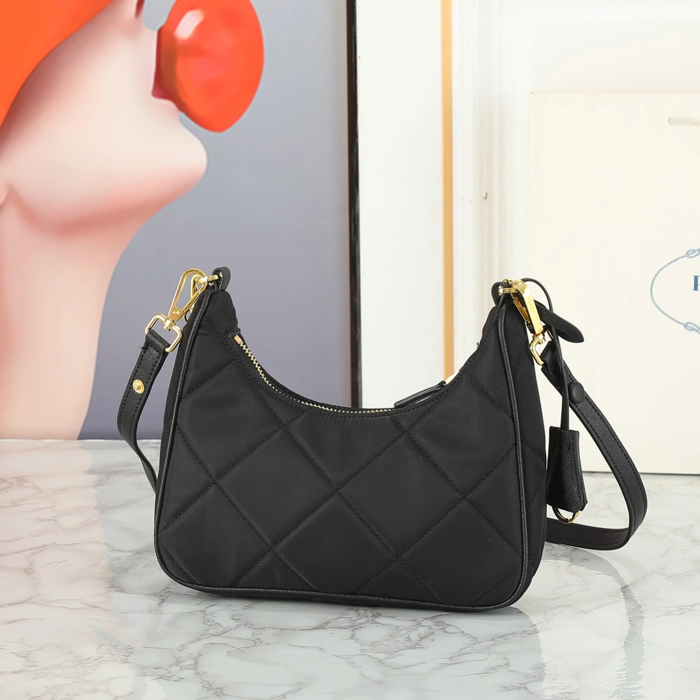 Soft 4634 Prada AAA Quality Shoulder Bags For Women