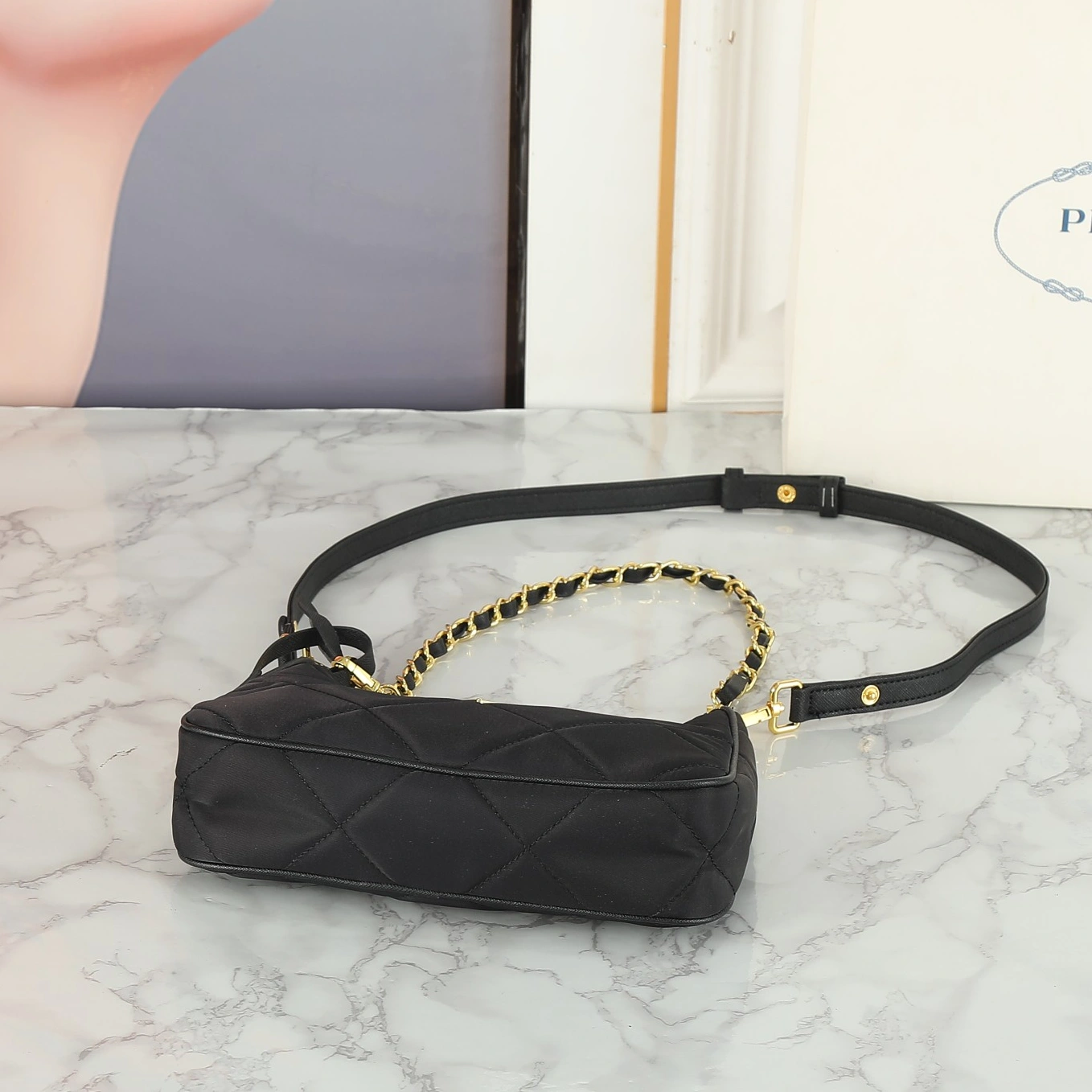 Soft 4634 Prada AAA Quality Shoulder Bags For Women