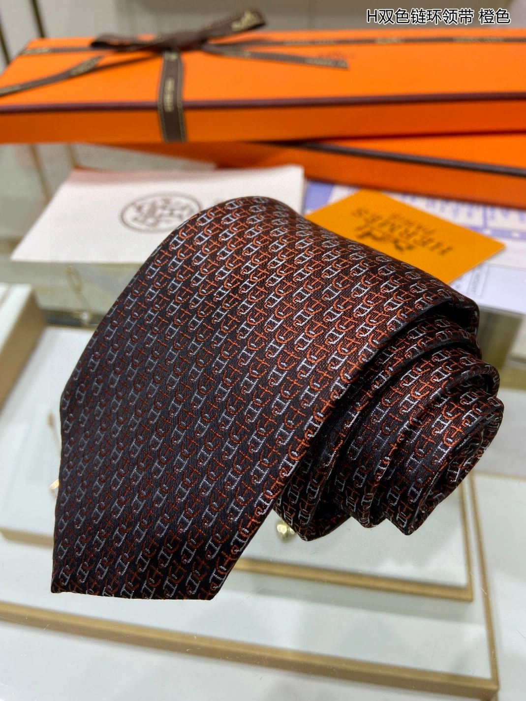 Soft 4849 Hermes Necktie For Men