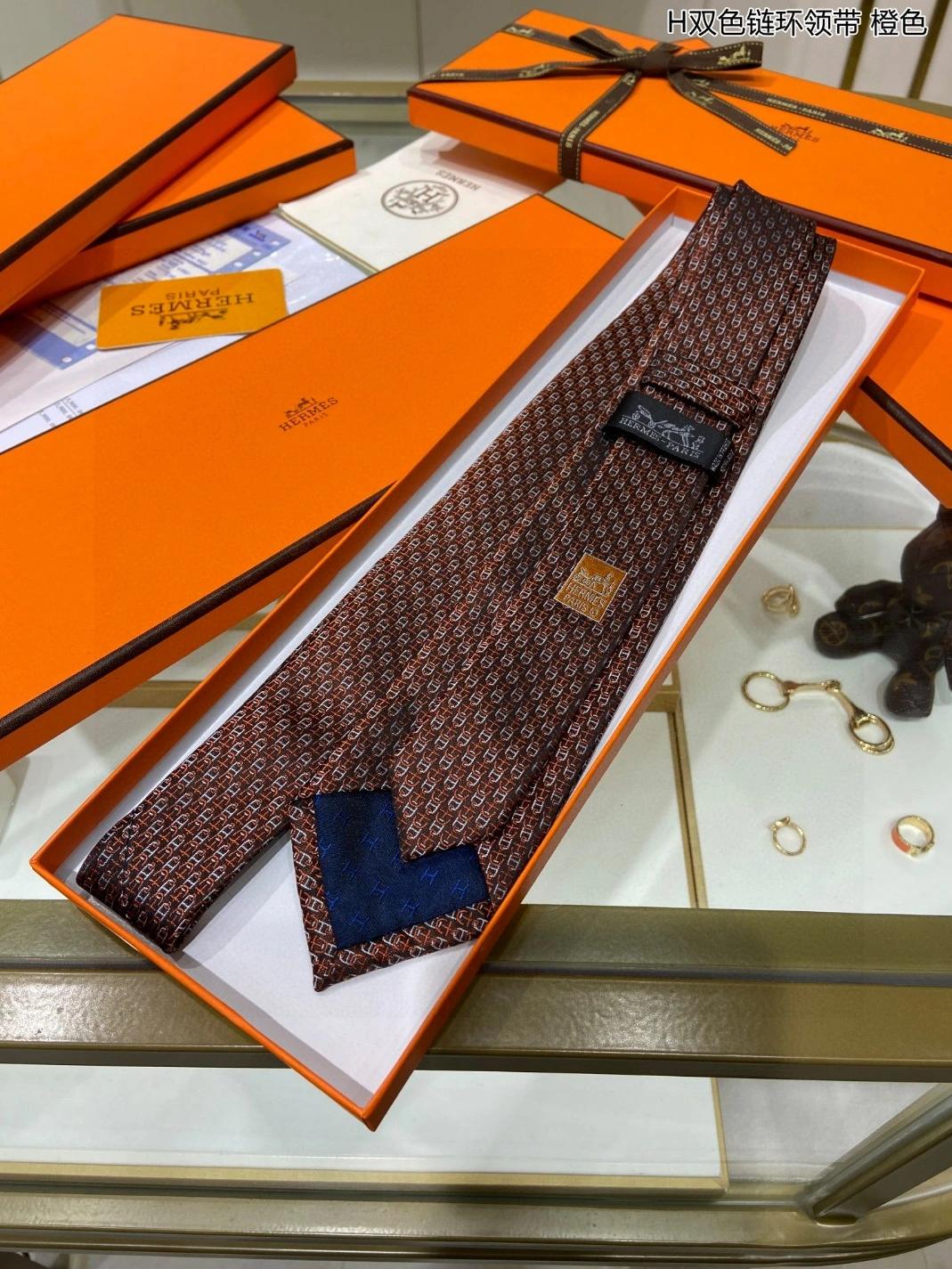 Soft 4849 Hermes Necktie For Men