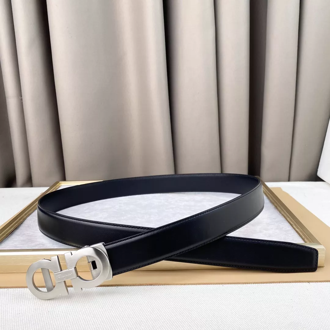 Soft 4866 Salvatore Ferragamo AAA Quality Belts In 3.5cm For Men