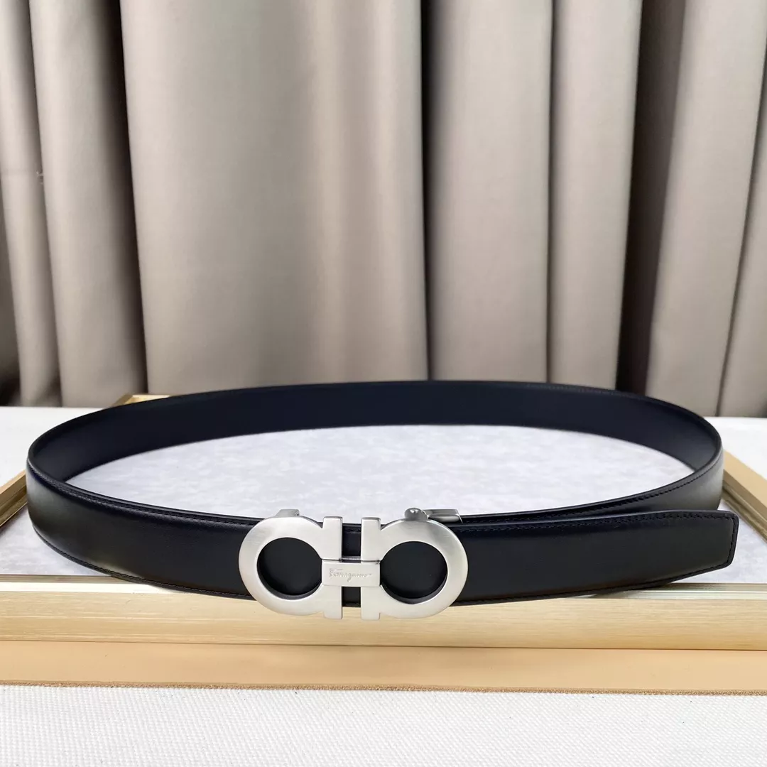 Soft 4866 Salvatore Ferragamo AAA Quality Belts In 3.5cm For Men