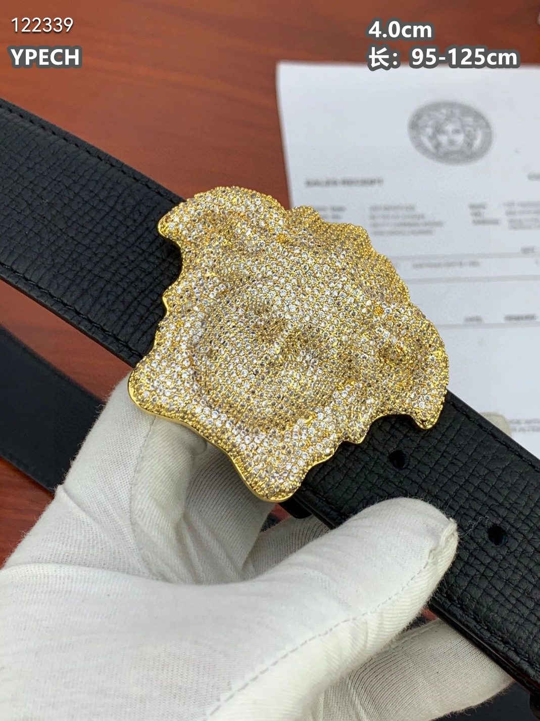 Soft 5114 Versace AAA Quality Belts For Unisex