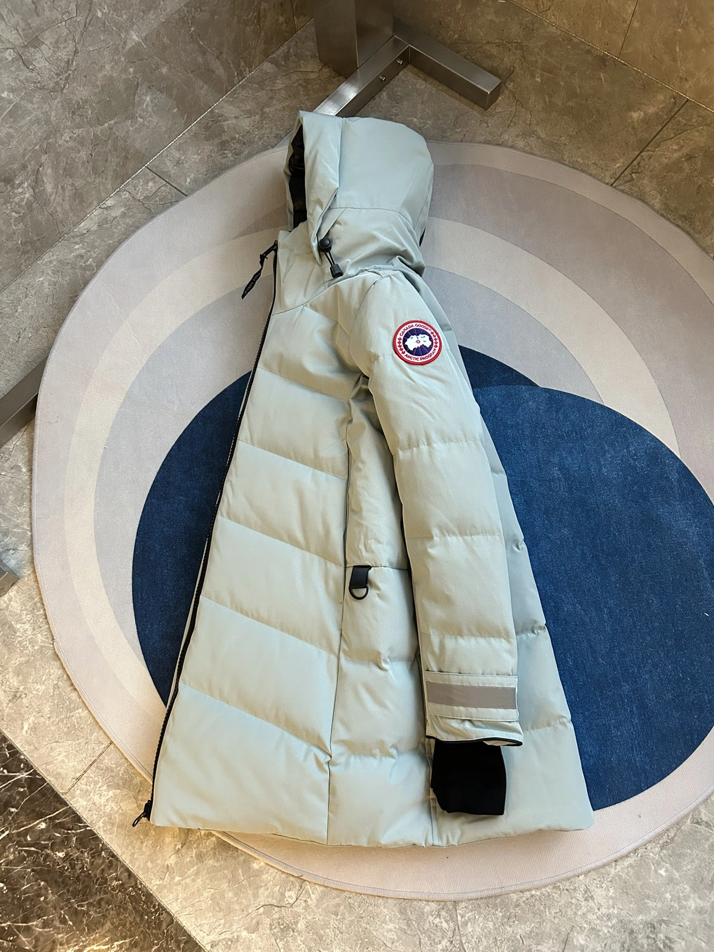 Soft 512 Canada Goose Down Feather Coat Long Sleeved For Women