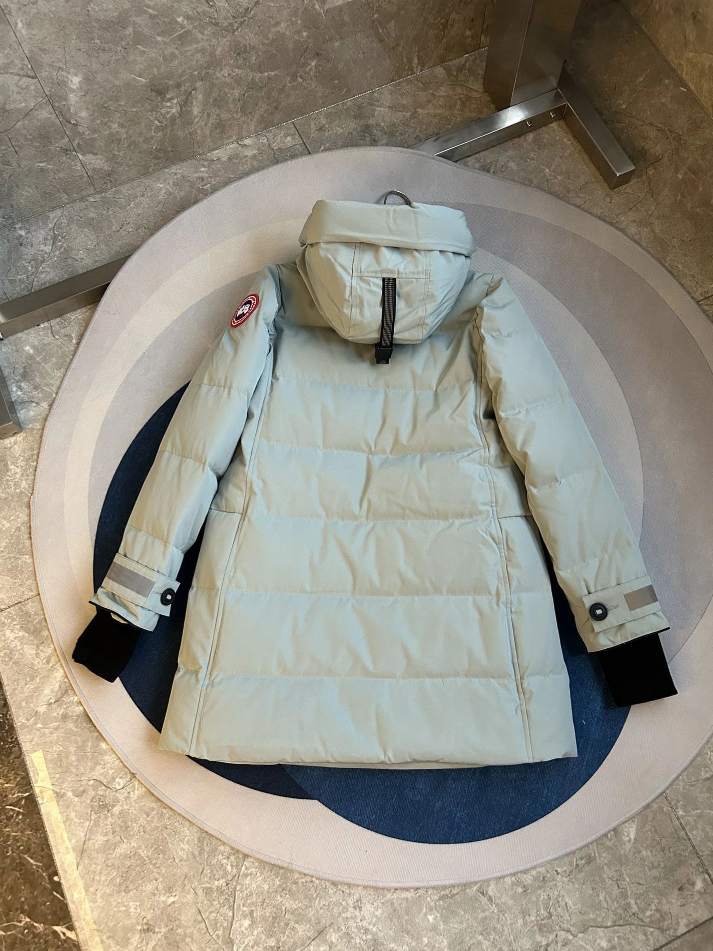 Soft 512 Canada Goose Down Feather Coat Long Sleeved For Women