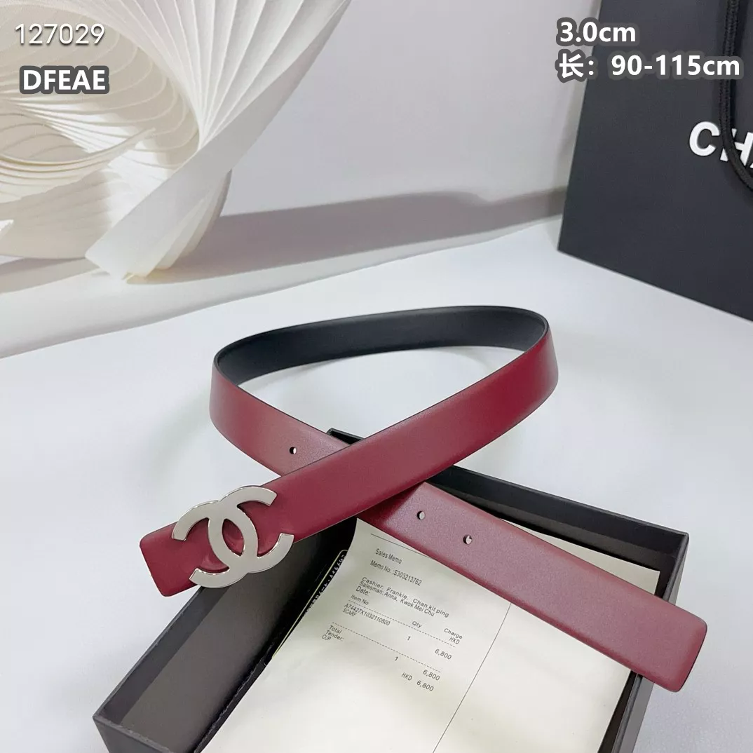 Soft 5301 Chanel AAA Quality Belts For Women
