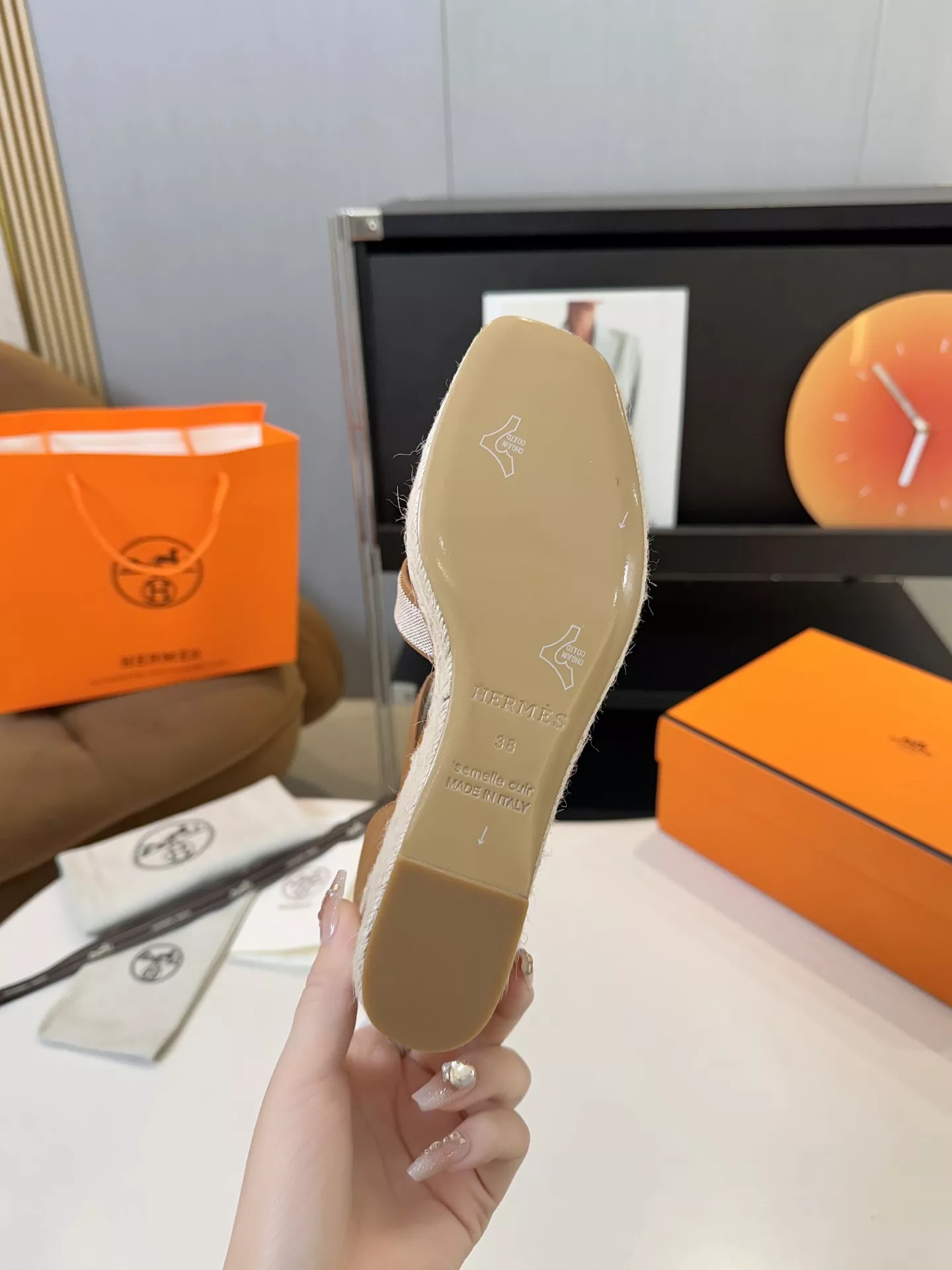 Soft 5504 Hermes Sandal For Women