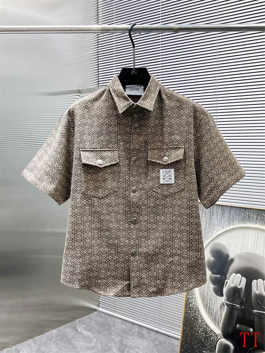 Soft 5519 LOEWE Tracksuits Short Sleeved For Men